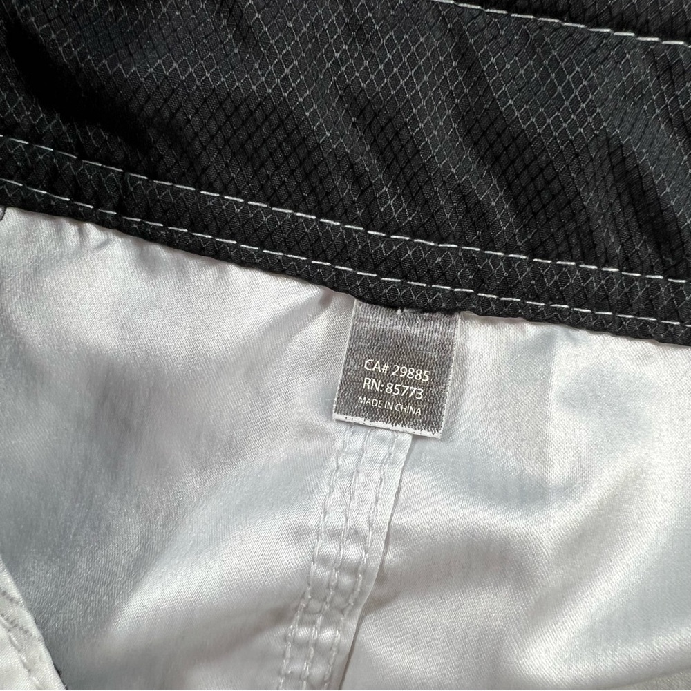 O’Neill Men's Striped Hybrid Swim Board Shorts Gray and White Size 32 - Picture 5 of 6